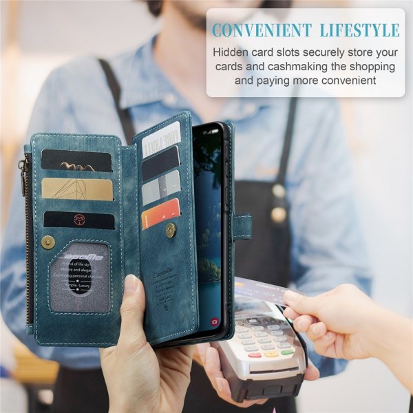 CaseMe Samsung Galaxy A56 Cover C30 Series Blå