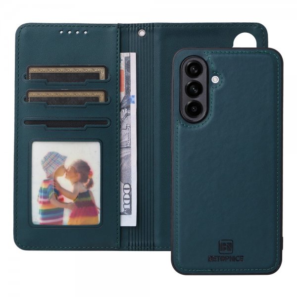 Betopnice Samsung Galaxy A56 Etui med Aftageligt Cover 005 Blå