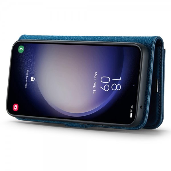 Dg.Ming Samsung Galaxy A56 Etui med Aftageligt Cover Blå