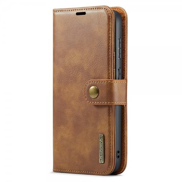 Dg.Ming Samsung Galaxy A56 Etui med Aftagelig Skal Brun