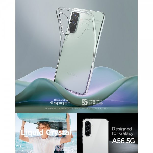Spigen Samsung Galaxy A56 Cover Liquid Crystal Transparent