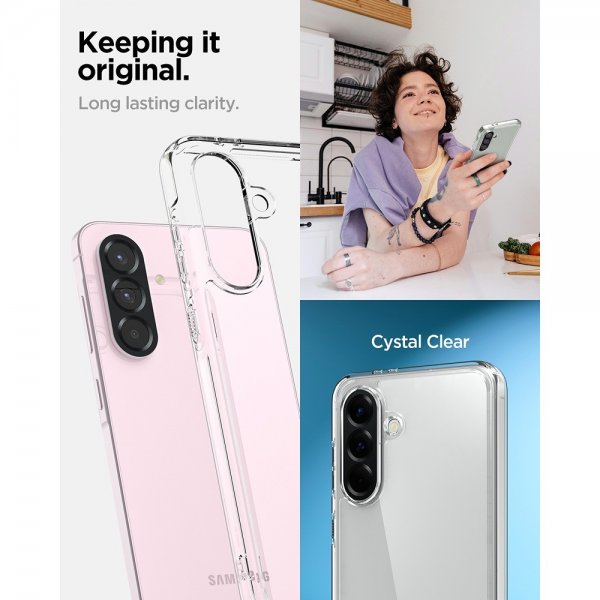 Spigen Samsung Galaxy A56 Cover Ultra Hybrid Crystal Clear