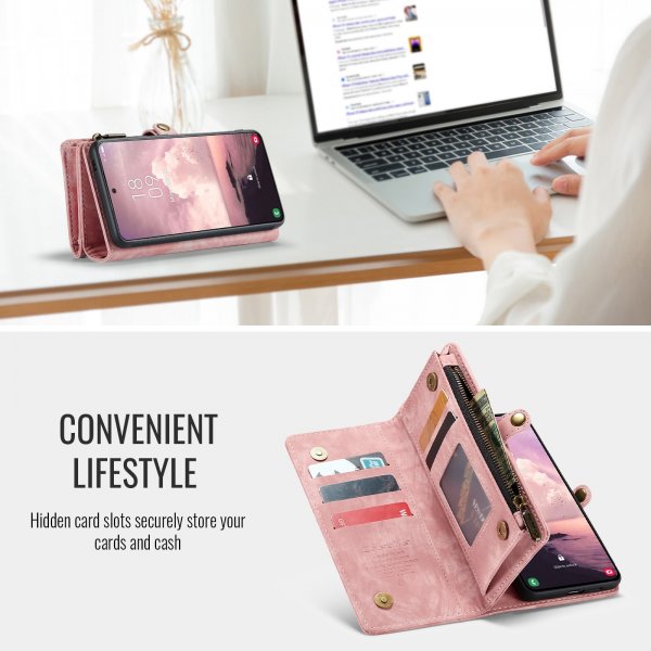 CaseMe Samsung Galaxy A57 Etui 008 Series Aftageligt Cover Rosa