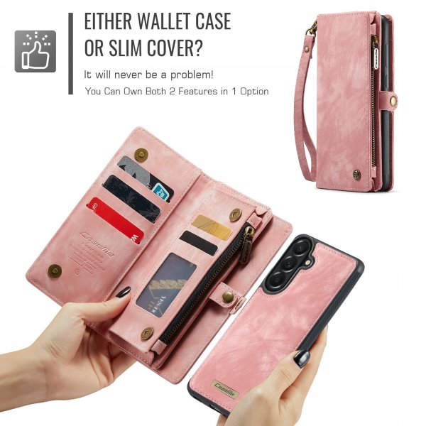 CaseMe Samsung Galaxy A57 Etui 008 Series Aftageligt Cover Rosa