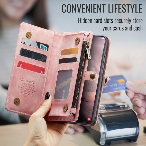 CaseMe Samsung Galaxy A57 Etui 008 Series Aftageligt Cover Rosa
