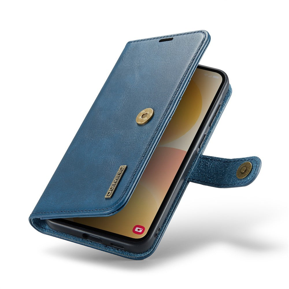 Dg.Ming Samsung Galaxy A57 Etui med Aftageligt Cover Blå