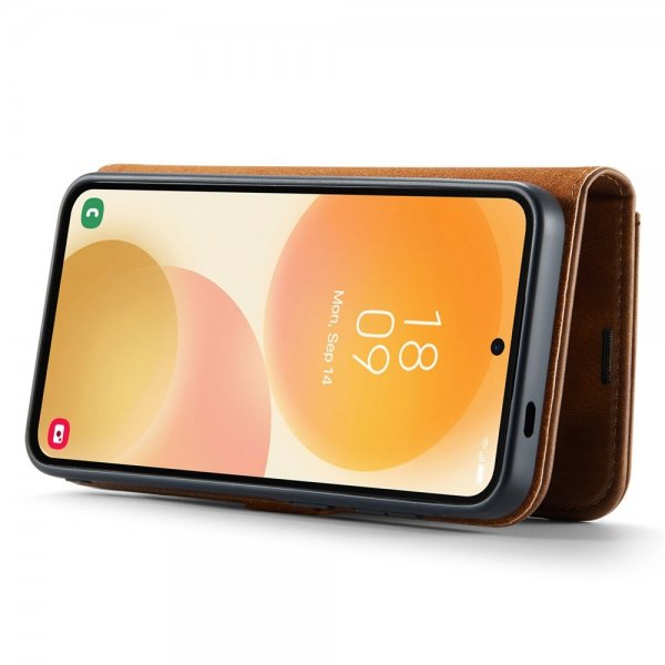 Dg.Ming Samsung Galaxy A57 Etui med Aftagelig Skal Brun