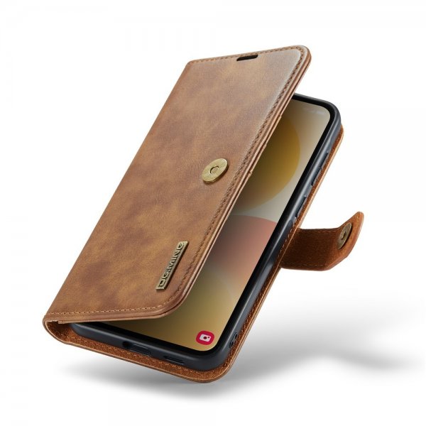 Dg.Ming Samsung Galaxy A57 Etui med Aftagelig Skal Brun