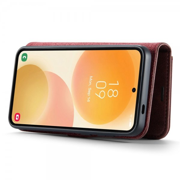 Dg.Ming Samsung Galaxy A57 Etui med Aftageligt Cover Rød