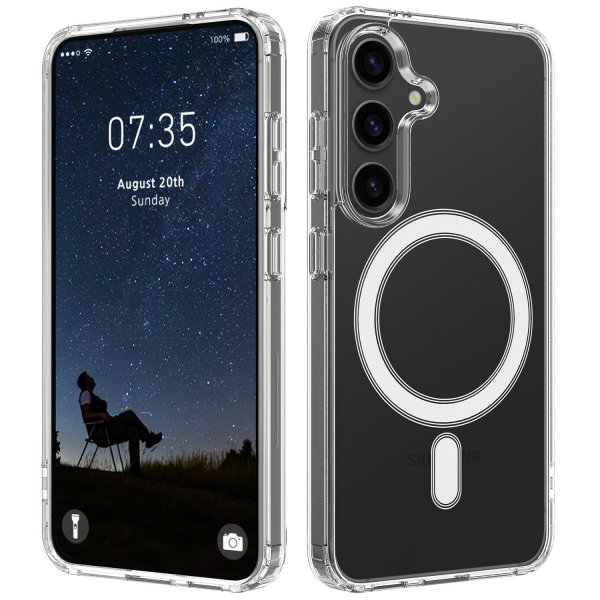 Nordic Covers Samsung Galaxy A57 Cover Feather Series MagSafe Transparent