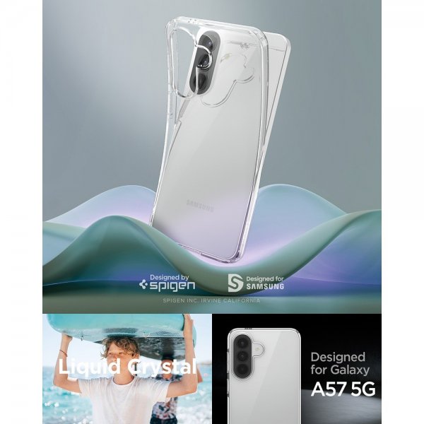 Spigen Samsung Galaxy A57 Cover Liquid Crystal Crystal Clear