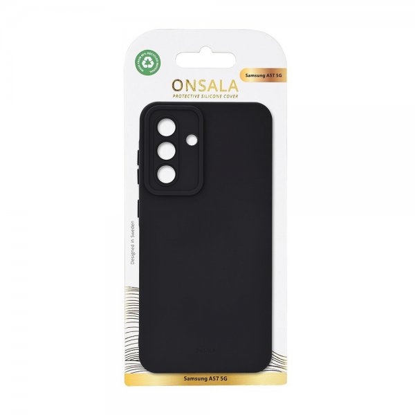Onsala Samsung Galaxy A57 Cover Silikonefølelse Sort