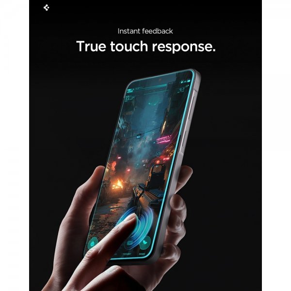 Spigen Samsung Galaxy A57 Skærmbeskyttelse GLAS.tR EZ Fit Pro 2-pak