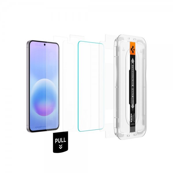 Spigen Samsung Galaxy A57 Skærmbeskyttelse GLAS.tR EZ Fit Pro 2-pak
