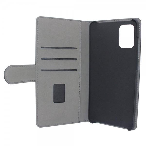 Gear Samsung Galaxy A71 Etui med Kortlomme Sort