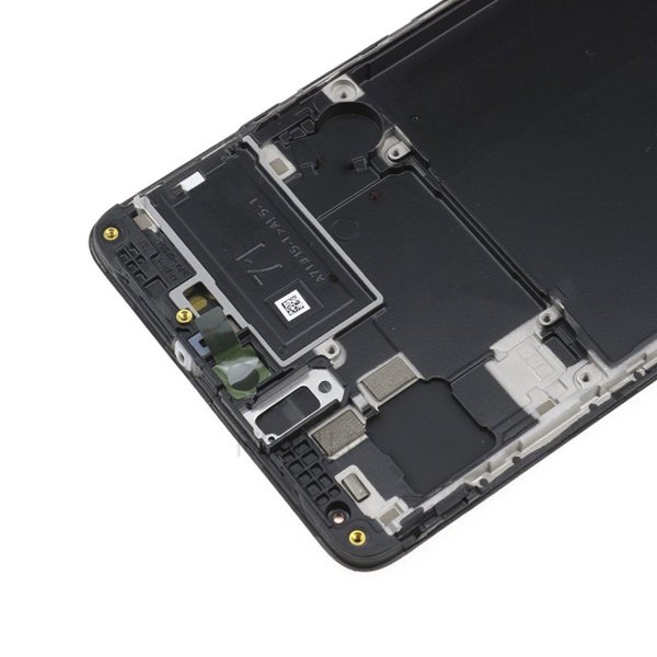 Samsung Galaxy A71 Skærm med LCD Display + Ram - Sort
