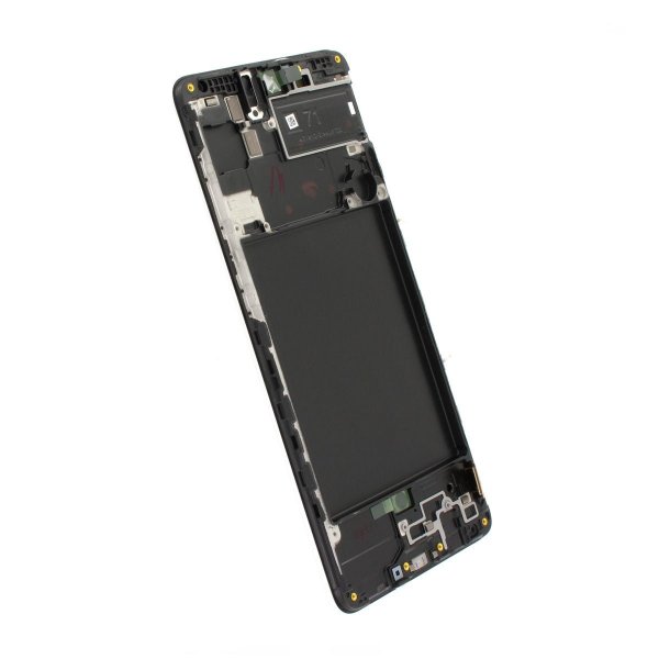 Samsung Galaxy A71 (SM-A715F) LCD Skærm med Display Original - Sort