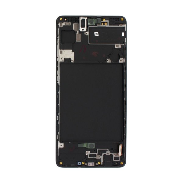 Samsung Galaxy A71 (SM-A715F) LCD Skærm med Display Original - Sort
