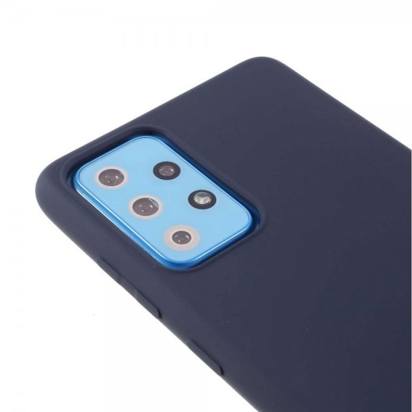 X-Level Samsung Galaxy A72 Cover Liquid Silikone Blå