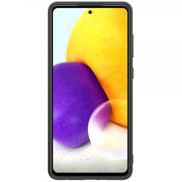 Nillkin Samsung Galaxy A72 Cover med Tekstur Sort