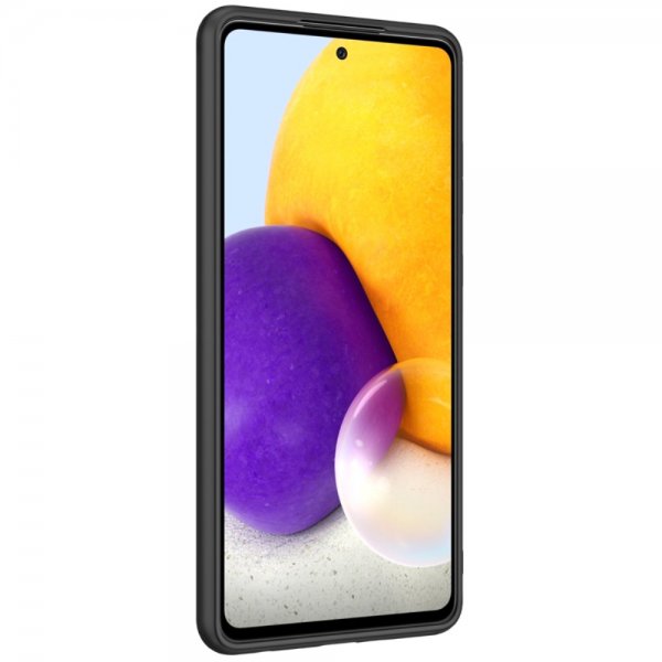 Nillkin Samsung Galaxy A72 Cover med Tekstur Sort