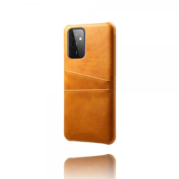 Samsung Galaxy A72 Cover To Kortlommer Orange