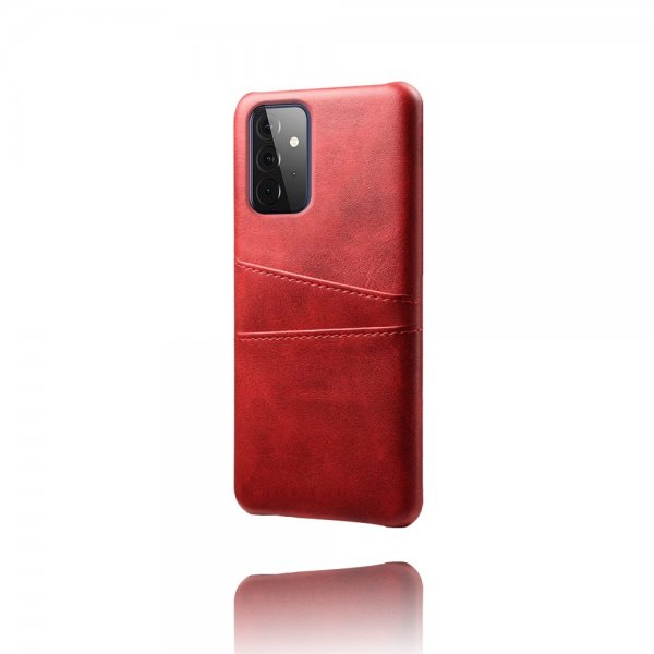 Samsung Galaxy A72 Cover To Kortlommer Rød