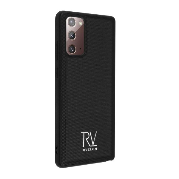 Rvelon Samsung Galaxy Note 20 Etui Magnetisk Aftageligt Cover Sort