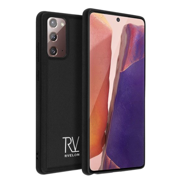 Rvelon Samsung Galaxy Note 20 Etui Magnetisk Aftageligt Cover Sort