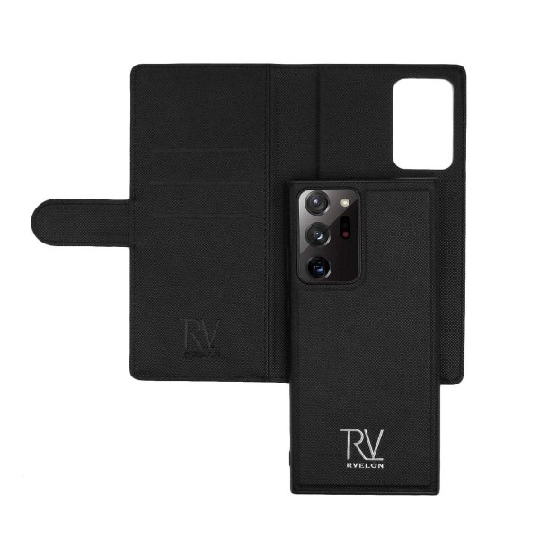Rvelon Samsung Galaxy Note 20 Ultra Cover Magnetisk Aftageligt Cover Sort