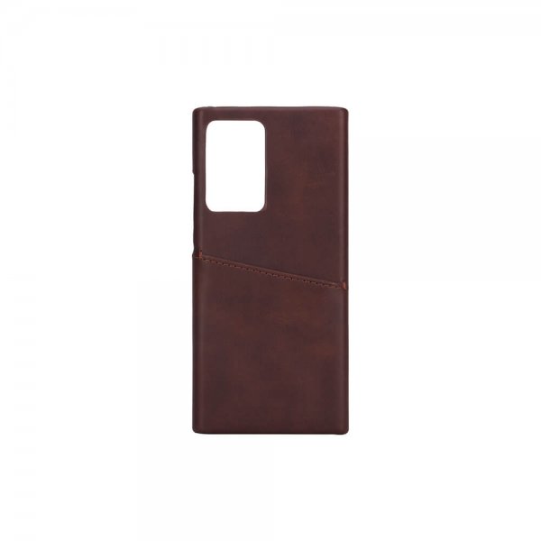 Onsala Samsung Galaxy Note 20 Ultra Cover med Kortlomme Brun