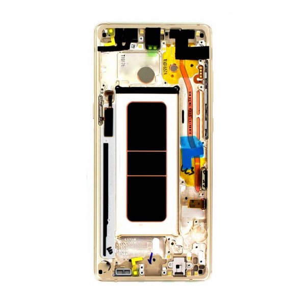 Samsung Galaxy Note 8 (SM-N950F) Skærm med LCD Display Original - Guld