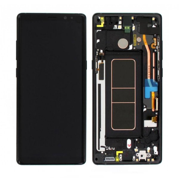 Samsung Galaxy Note 8 (SM-N950F) Skærm med LCD Display Original - Sort