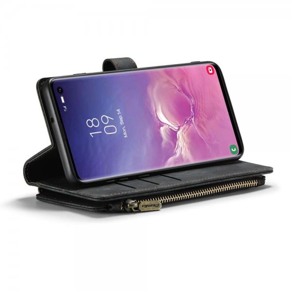 CaseMe Samsung Galaxy S10 Cover C30 Serie Sort