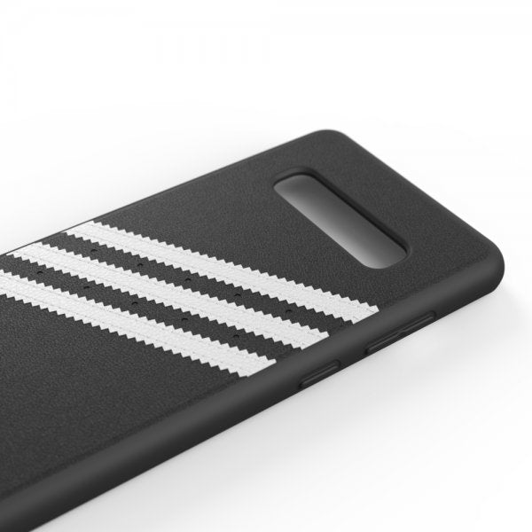 Adidas Samsung Galaxy S10 Plus Cover OR 3-Stripes Snap Case SS19 Sort Hvid