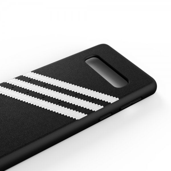 Adidas Samsung Galaxy S10 Cover OR Moulded Case PU SS19 Sort Hvid