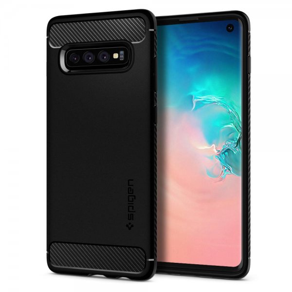 Spigen Samsung Galaxy S10 Cover Rugged Armor Mat Sort
