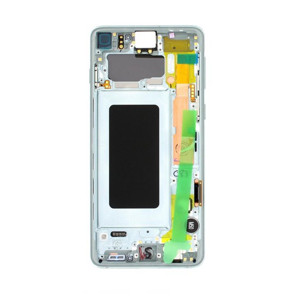 Samsung Galaxy S10 (SM-G973F) Skærm med LCD Display Original - Grøn