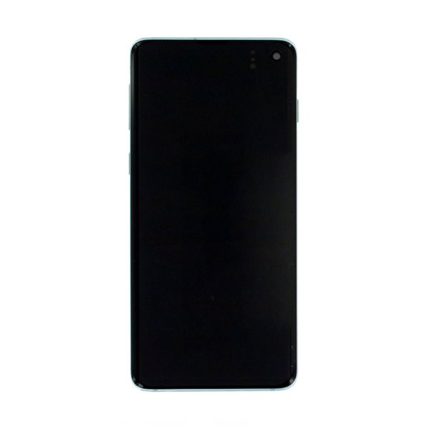 Samsung Galaxy S10 (SM-G973F) Skærm med LCD Display Original - Grøn