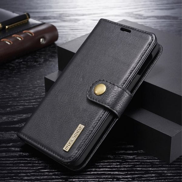 Dg.Ming Samsung Galaxy S10E Pung Cover Aftageligt Etui Sort