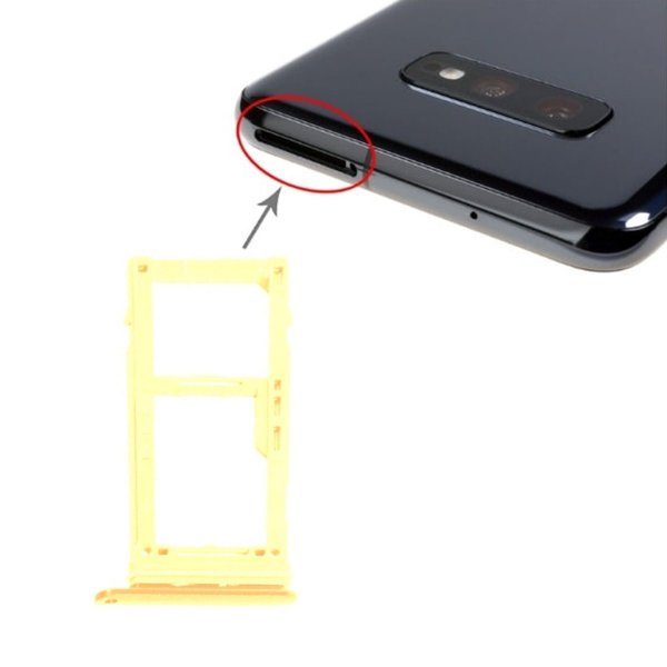 Samsung Galaxy S10/S10 Plus SIM-kort holder - Guld