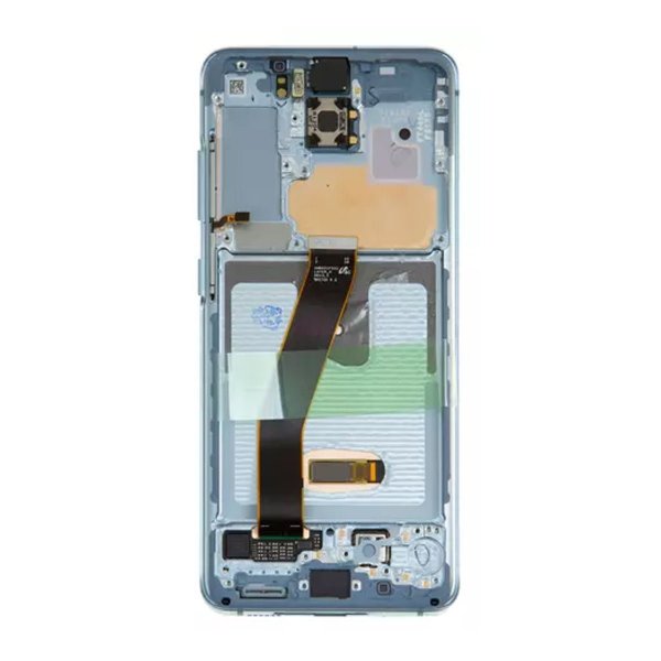 Samsung Galaxy S20 4G/5G (G980/G981) Skærm med LCD Display Original - Blå