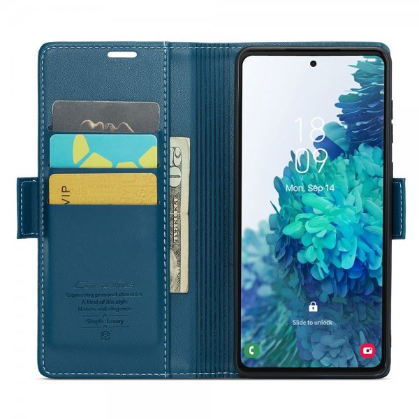 CaseMe Samsung Galaxy S20 FE Etui 023 Series Blå