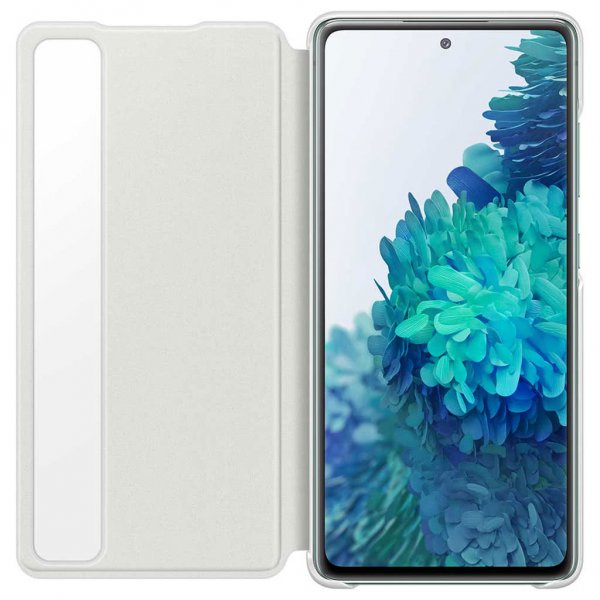 Samsung Original Samsung Galaxy S20 FE Etui Smart Clear View Cover Hvid