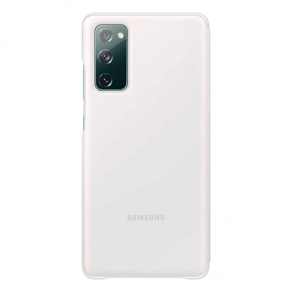 Samsung Original Samsung Galaxy S20 FE Etui Smart Clear View Cover Hvid