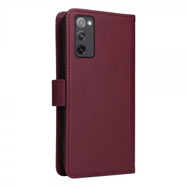 Betopnice Samsung Galaxy S20 FE Etui med Aftageligt Cover 005 Rød