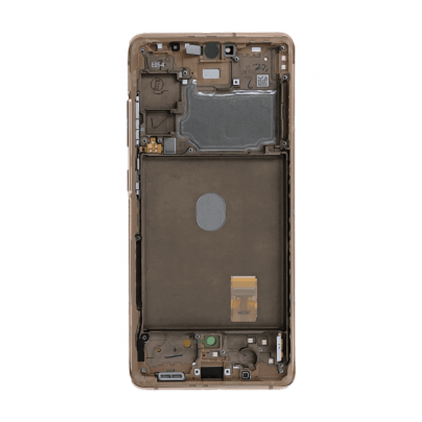 Samsung Galaxy S20 FE Skærm med LCD Display Original - Orange