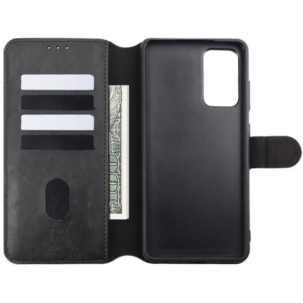 Rvelon Samsung Galaxy S20 Etui 4 Kortlommer Sort