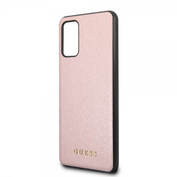Guess Samsung Galaxy S20 Plus Cover Iridescent Cover Rosaguld