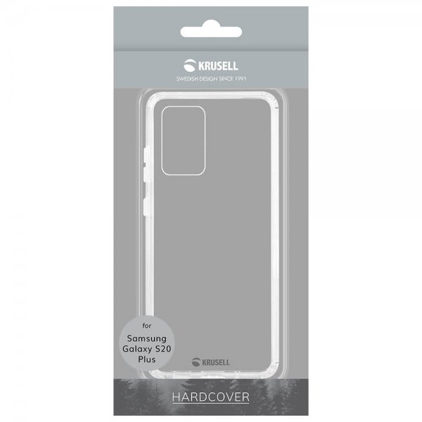Krusell Samsung Galaxy S20 Plus Cover Kivik Transparent